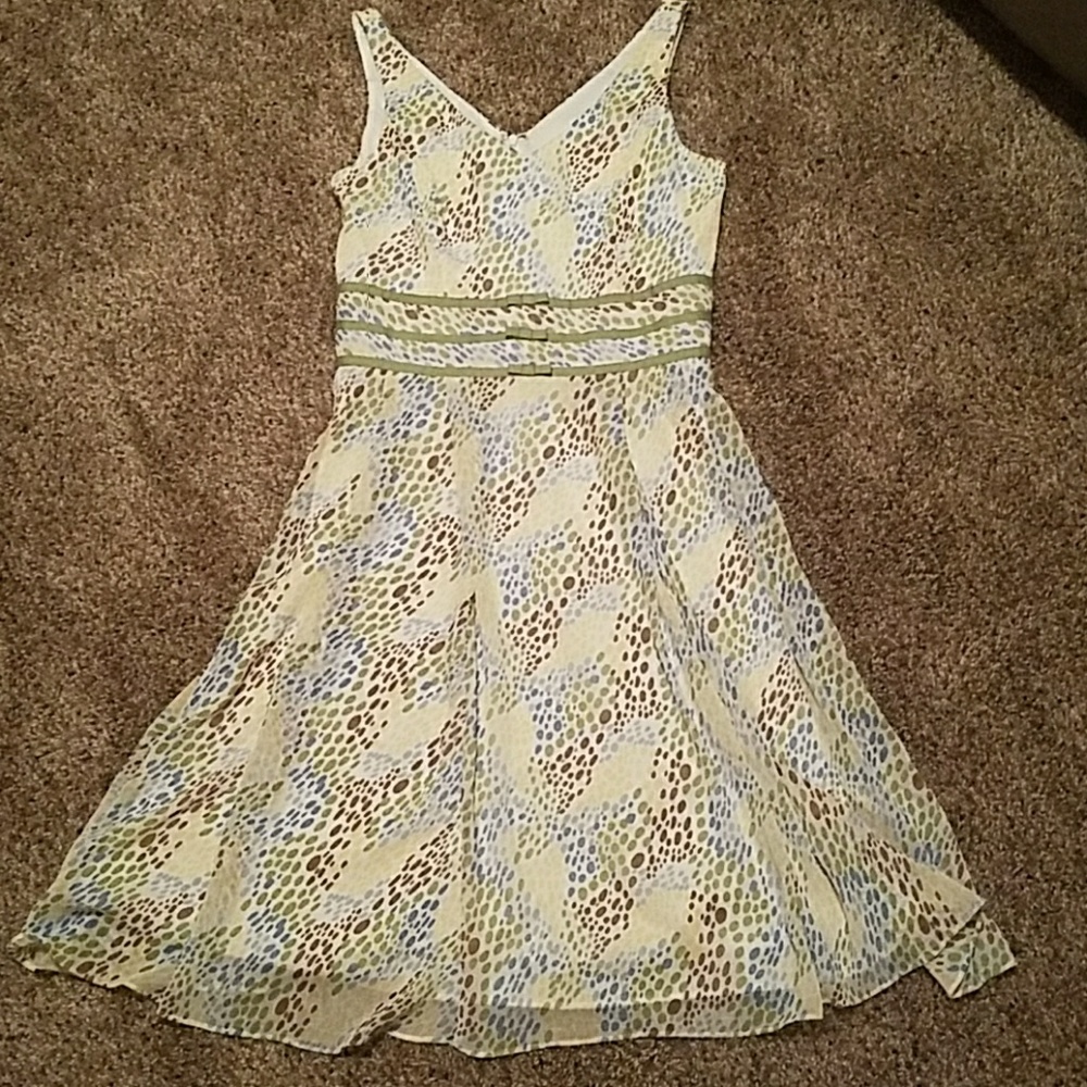 Pastel polka dot dress